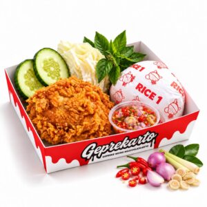 NASI AYAM GEPREK SAMBAL MATAH