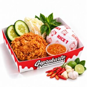 NASI AYAM GEPREK SAMBAL TAICHAN