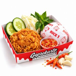 NASI AYAM GEPREK SAMBAL BAWANG MATANG
