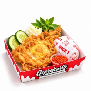 NASI TELUR CRISPY