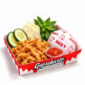 NASI JAMUR CRISPY