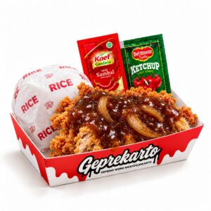 NASI AYAM MASAK SAOS TIRAM